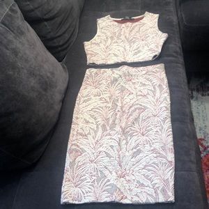 Jacquard Two Piece Set